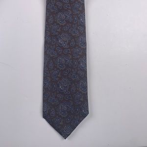 Brown Paisley Robert Talbott Men’s Tie 7-Z